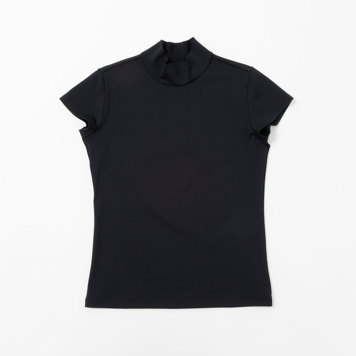 【ほぼ新品】monzee モックネック半袖S ほぼ新品】monzee モックネック半袖S カジュアルゴルフドットコムby