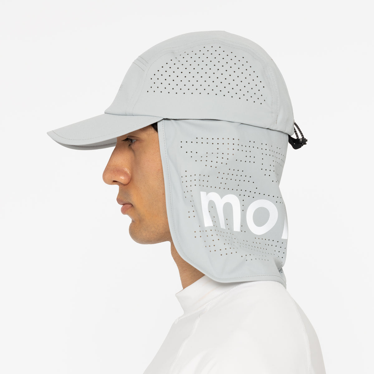 monzee グレー バイザー 調整可能