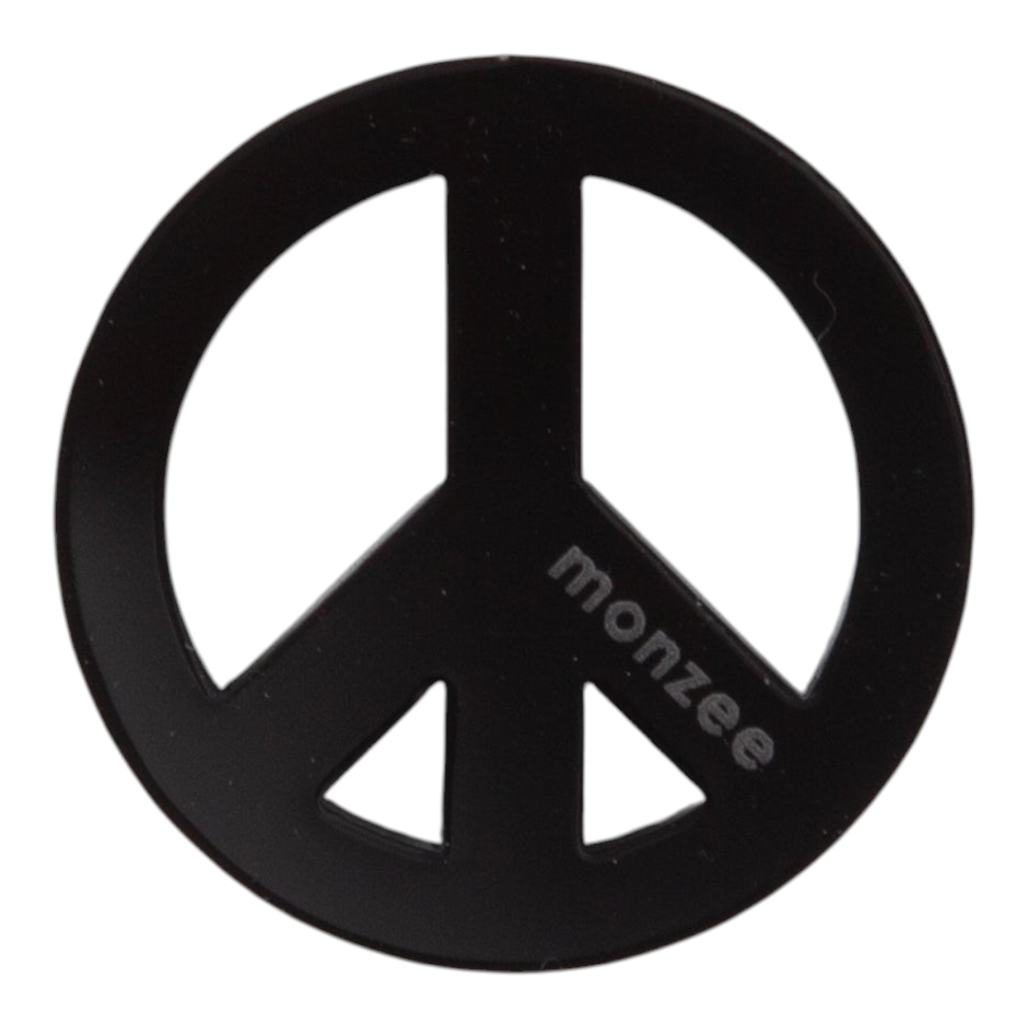 Peace Mark Black 5mm – monzee