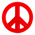 Peace Mark Red 5mm