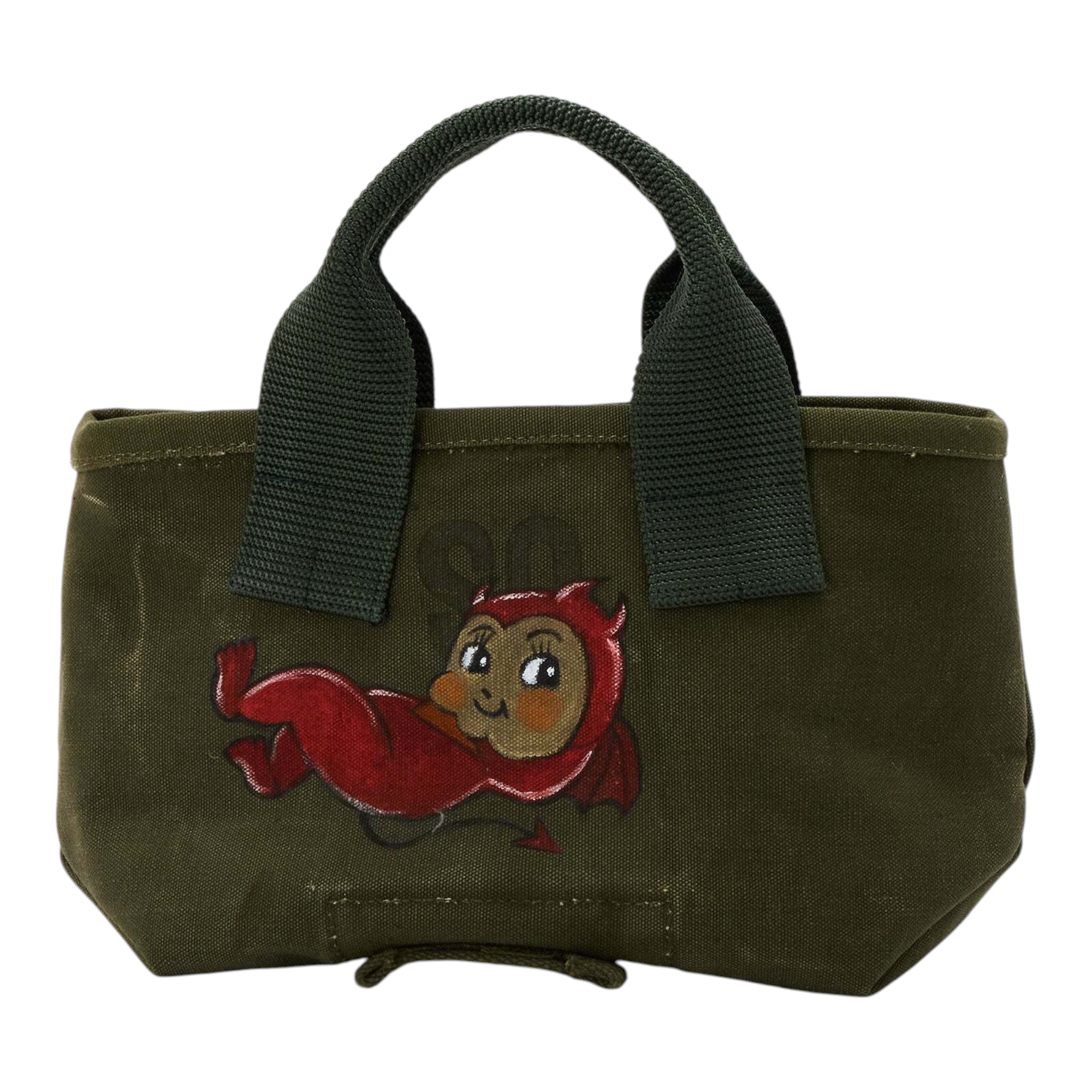 Olive mini tote
