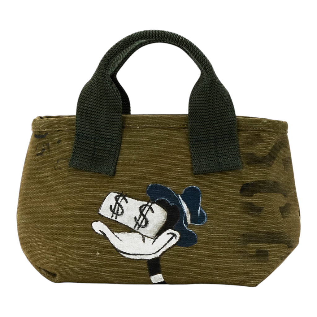 Olive mini tote