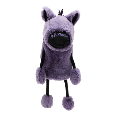 monzee ゴルフヘッドカバー MOKO LAVENDER ハンドメイド ヴィンテージ