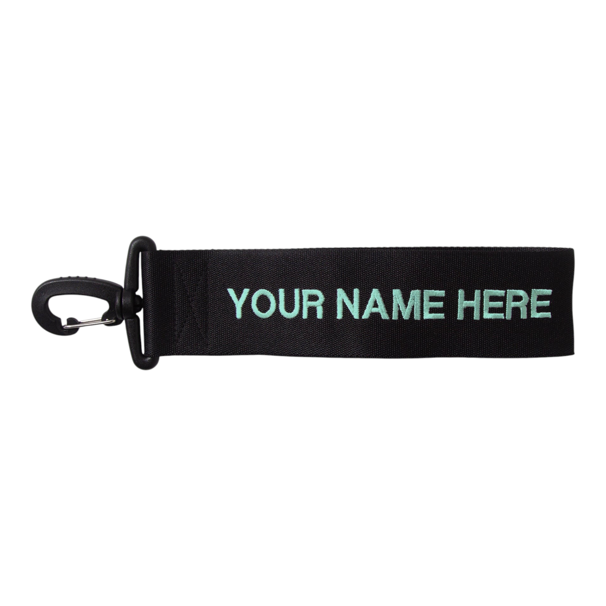 YOUR NAME HERE ネームタグ TEAL
