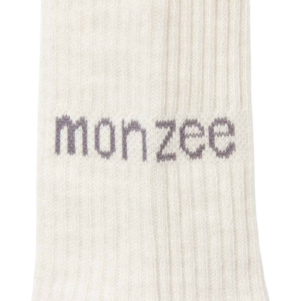 Socks 멜란지 화이트