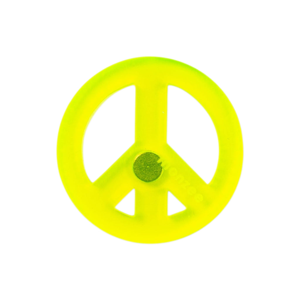 monzee ゴルフアクセサリー Peace Mark Green マグネットタイプ
