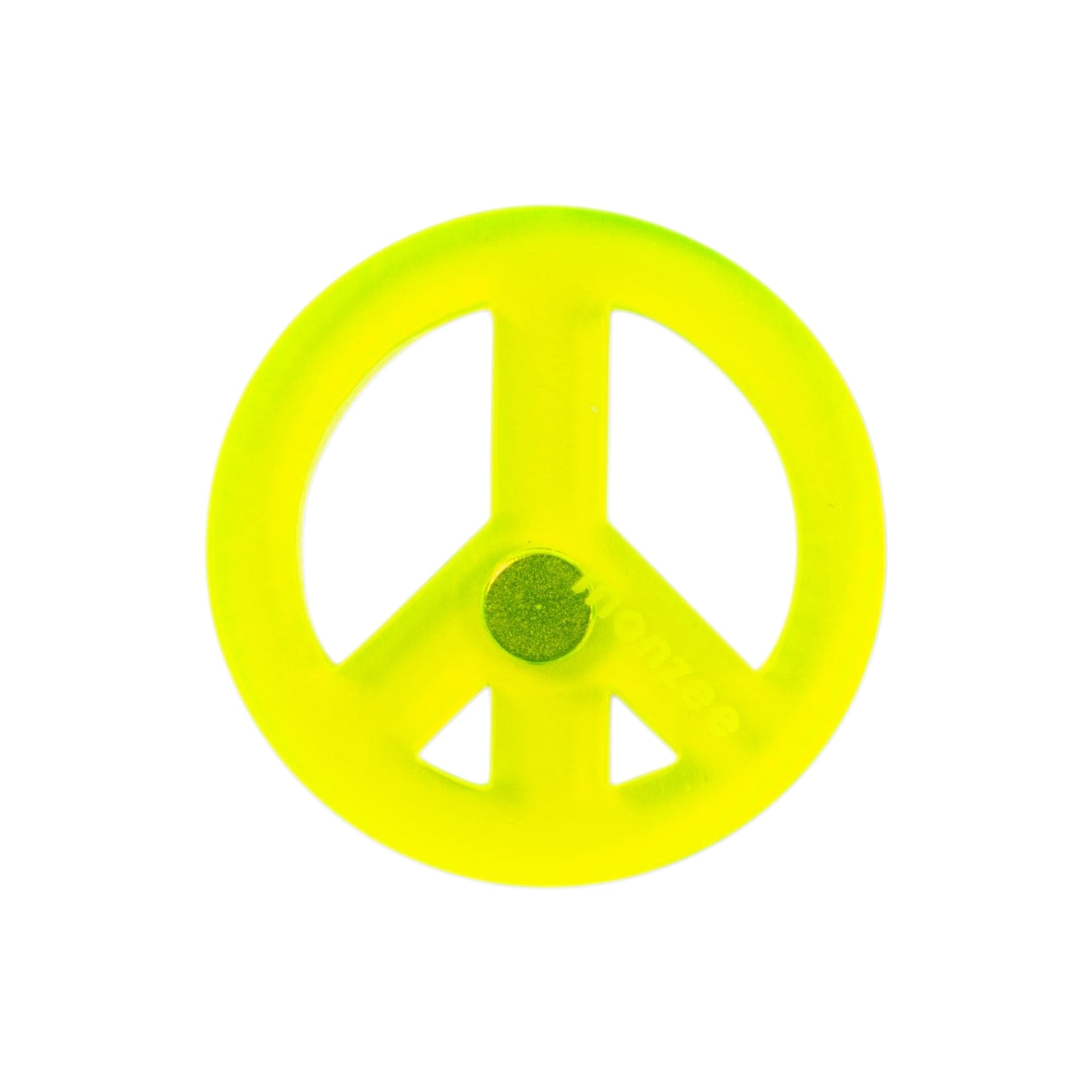 monzee ゴルフアクセサリー Peace Mark Green マグネットタイプ