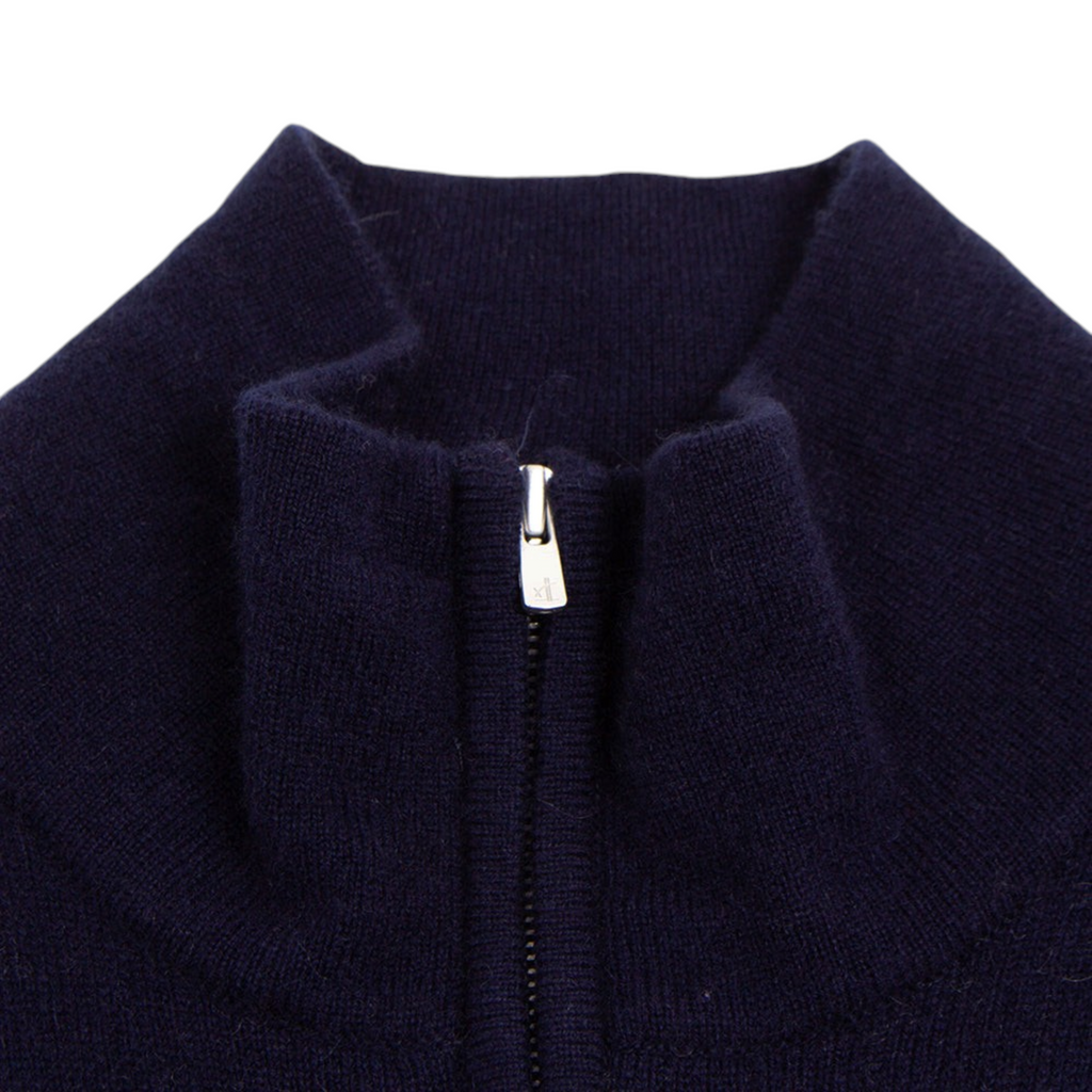 Cashmere mix Zip-Up