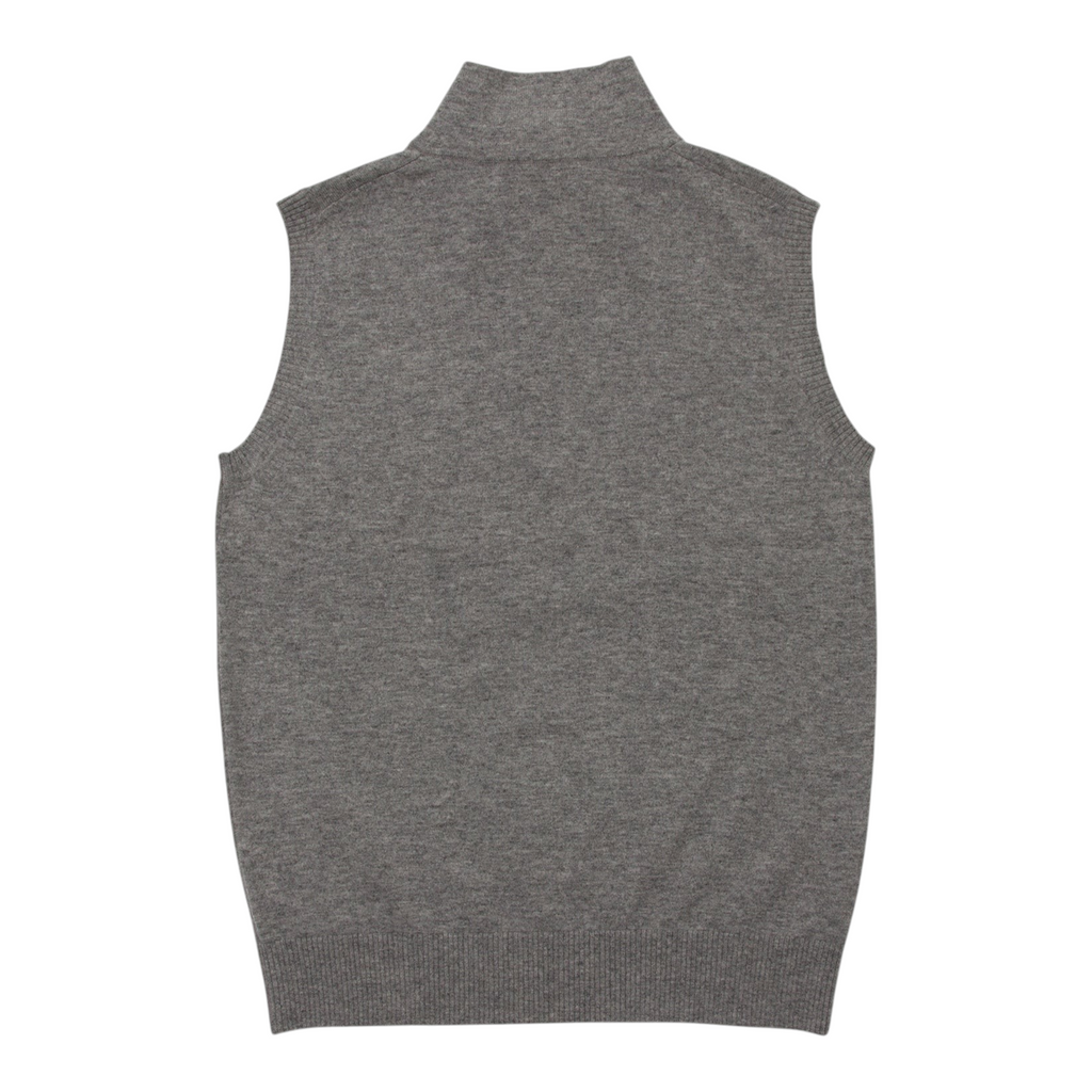 Zip Vest - Grey