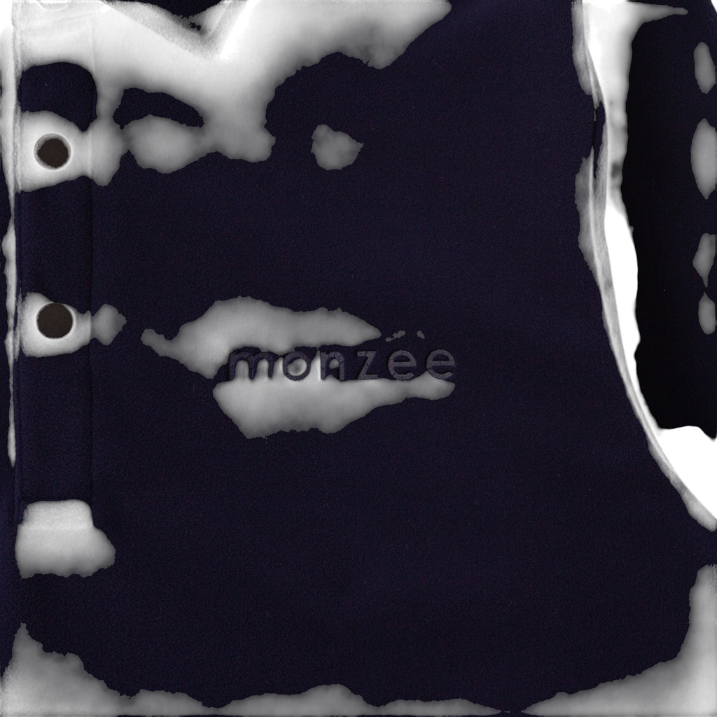 Polartec® フリースポロ - ネイビー