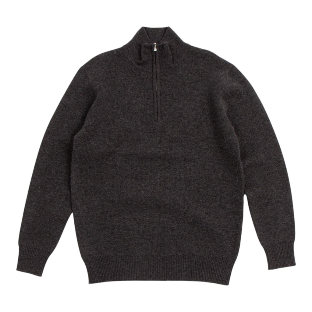 Cashmere mix Zip-Up