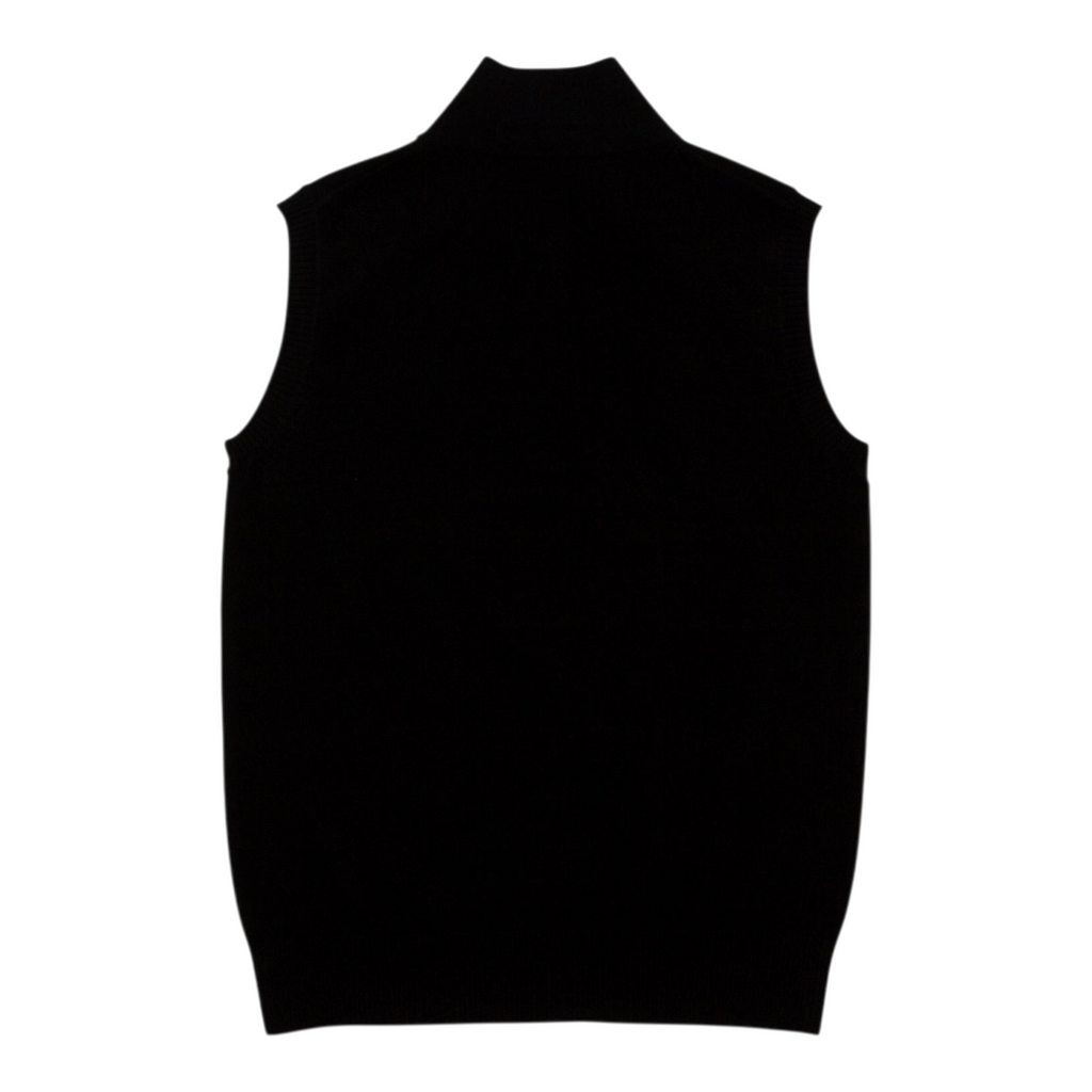 Zip Vest - Black