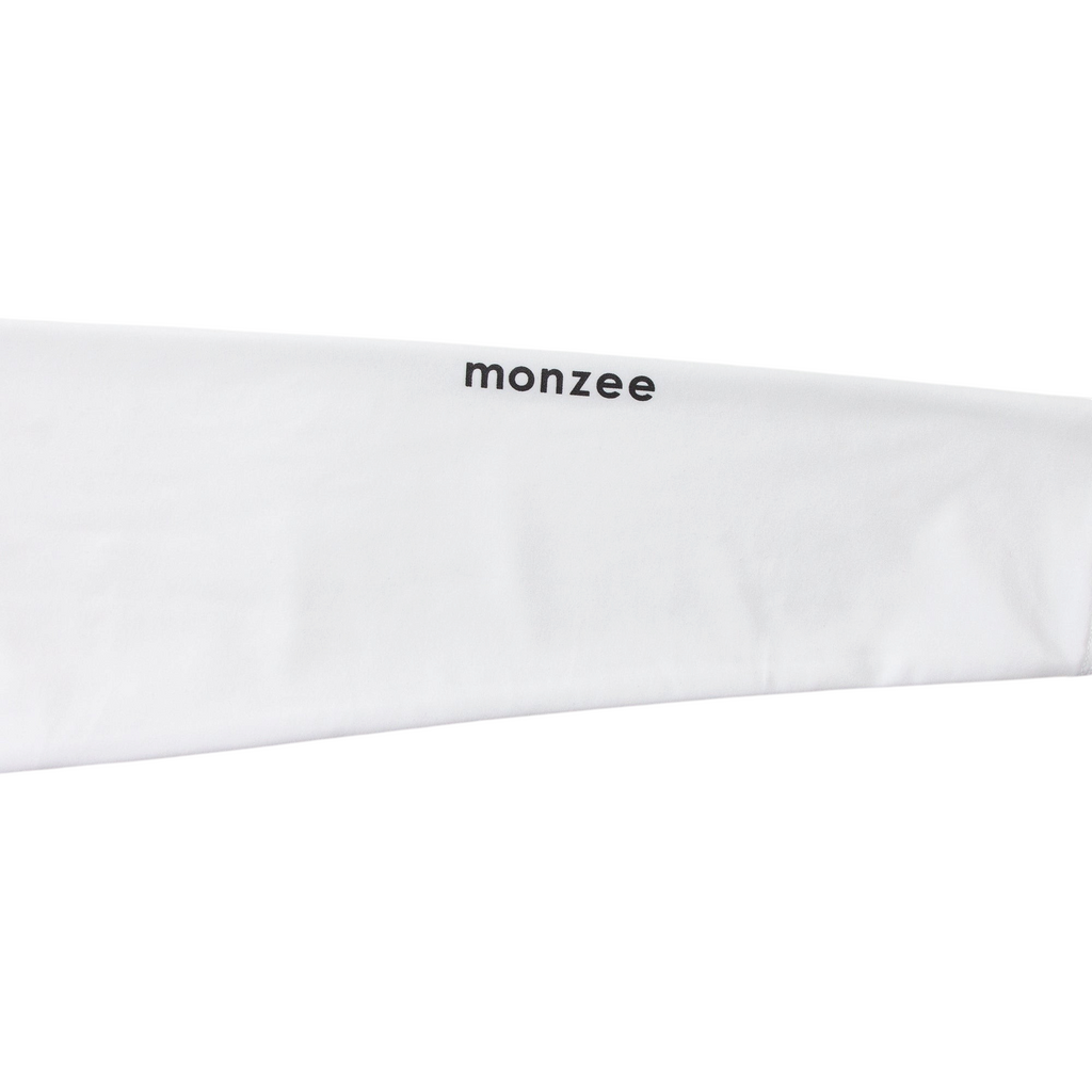 타이트 핏 mock neck - 화이트