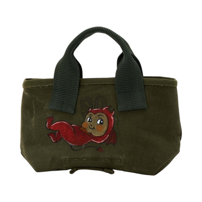 Olive mini tote