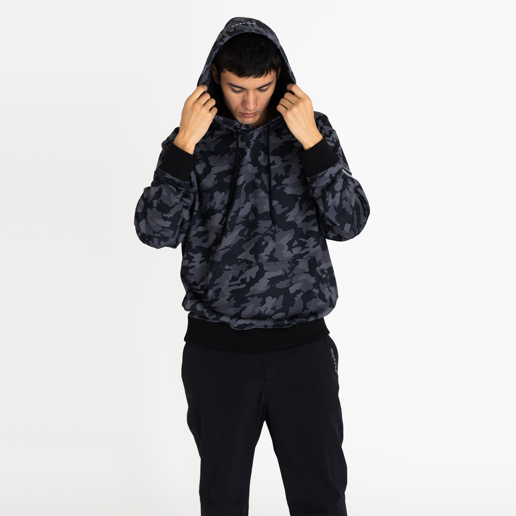 トップス mon Black Woodland Hoodie – monzee
