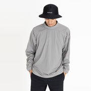 High-Neck Pullover - Gray