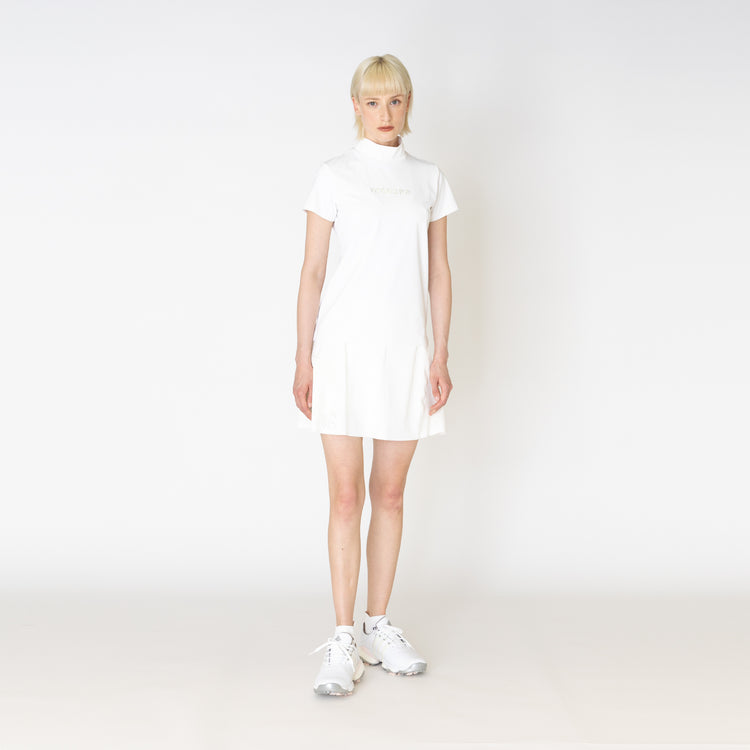 monzee モンジー Zip Polo-ホワイト Lのみ Moncler - White Cotton & Cashmere Quarter Zip Sweater