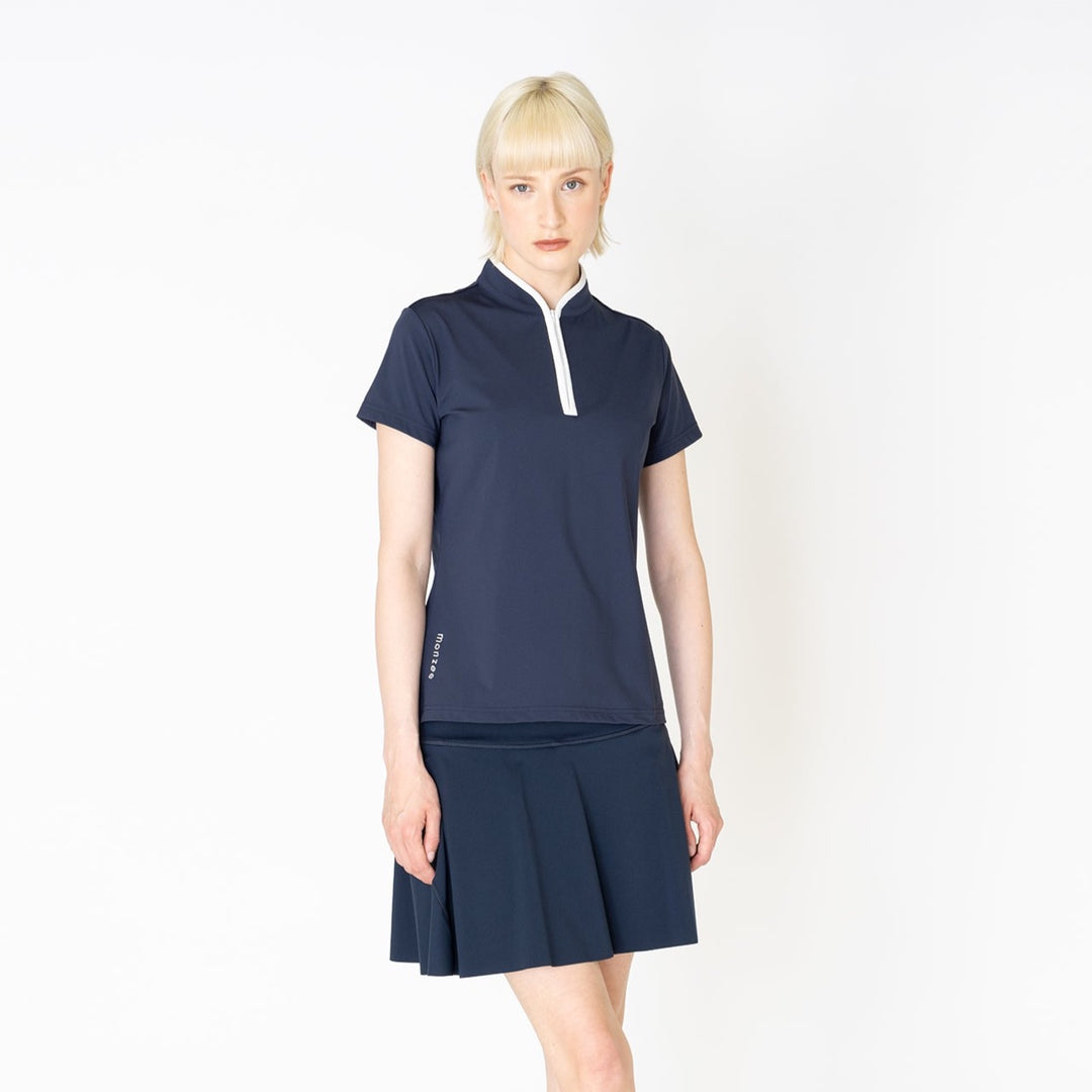 【美品】BRIEFING ネイビー ジップアップベスト ジップトップ ネイビー – monzee