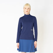 [Women's] 봄여름용 mock neck - Navy