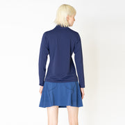 [Women's] 봄여름용 mock neck - Navy