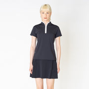 [Women's] Zip Top Black