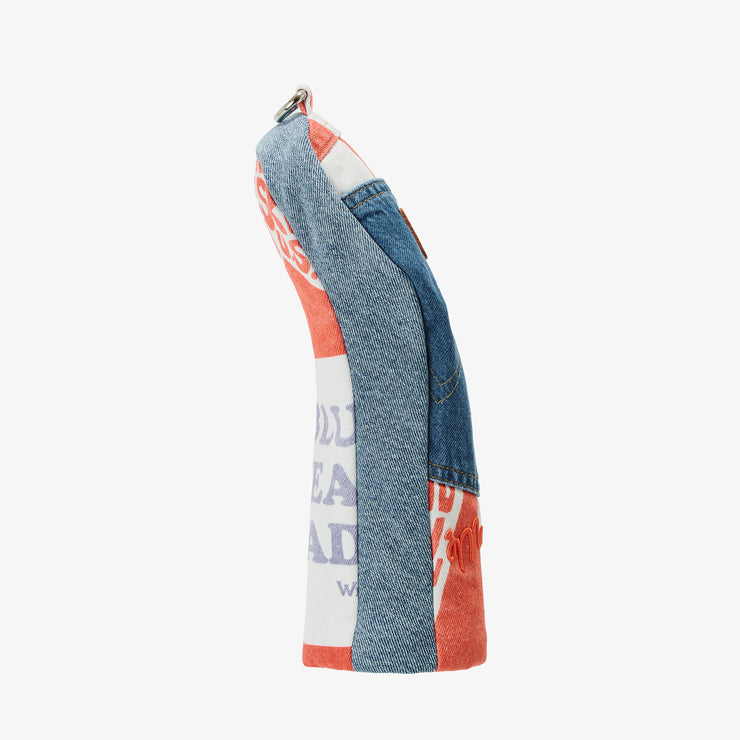 Mix Denim red/white