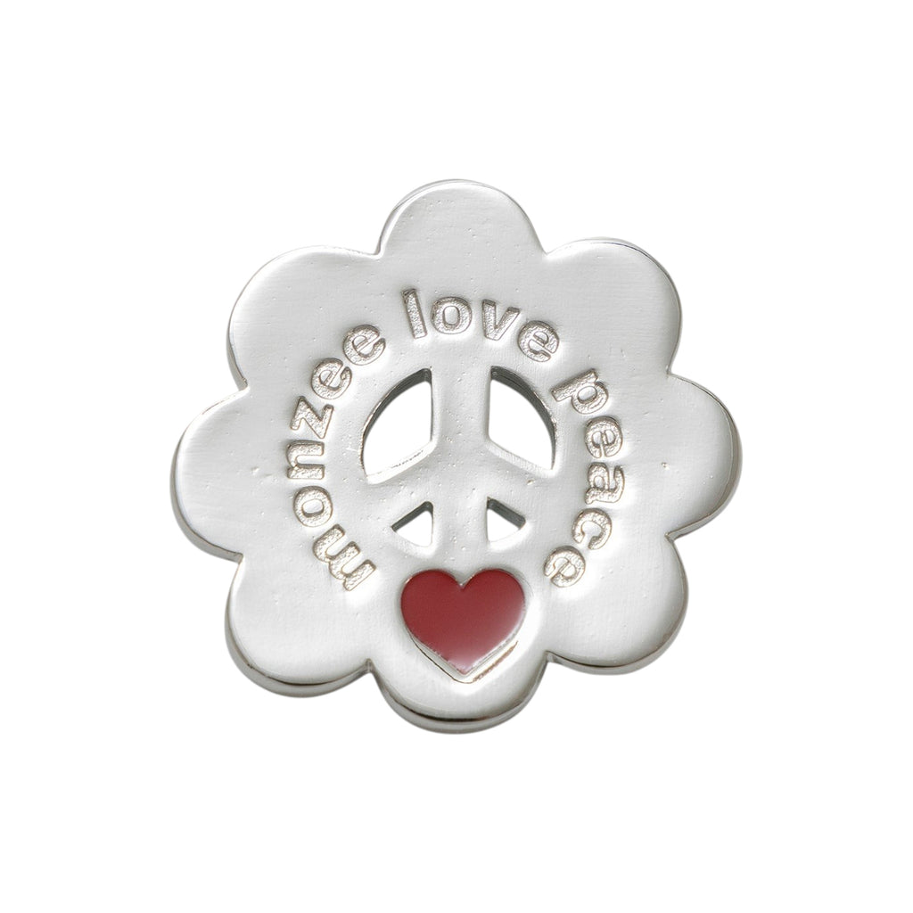 monzee ゴルフアクセサリー LOVE PEACE ティール
