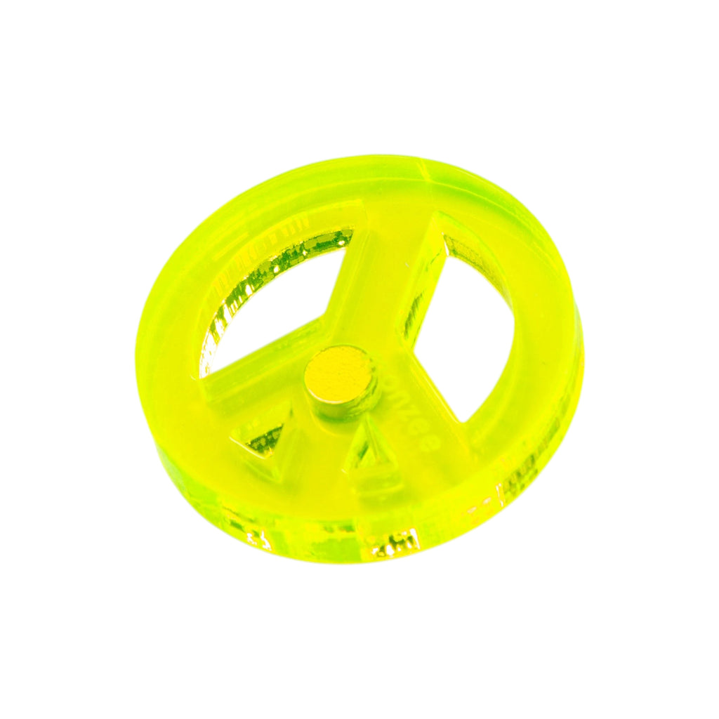 monzee ゴルフアクセサリー Peace Mark Green マグネットタイプ