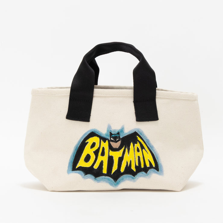 Mini Tote Hand Paint WHT22
