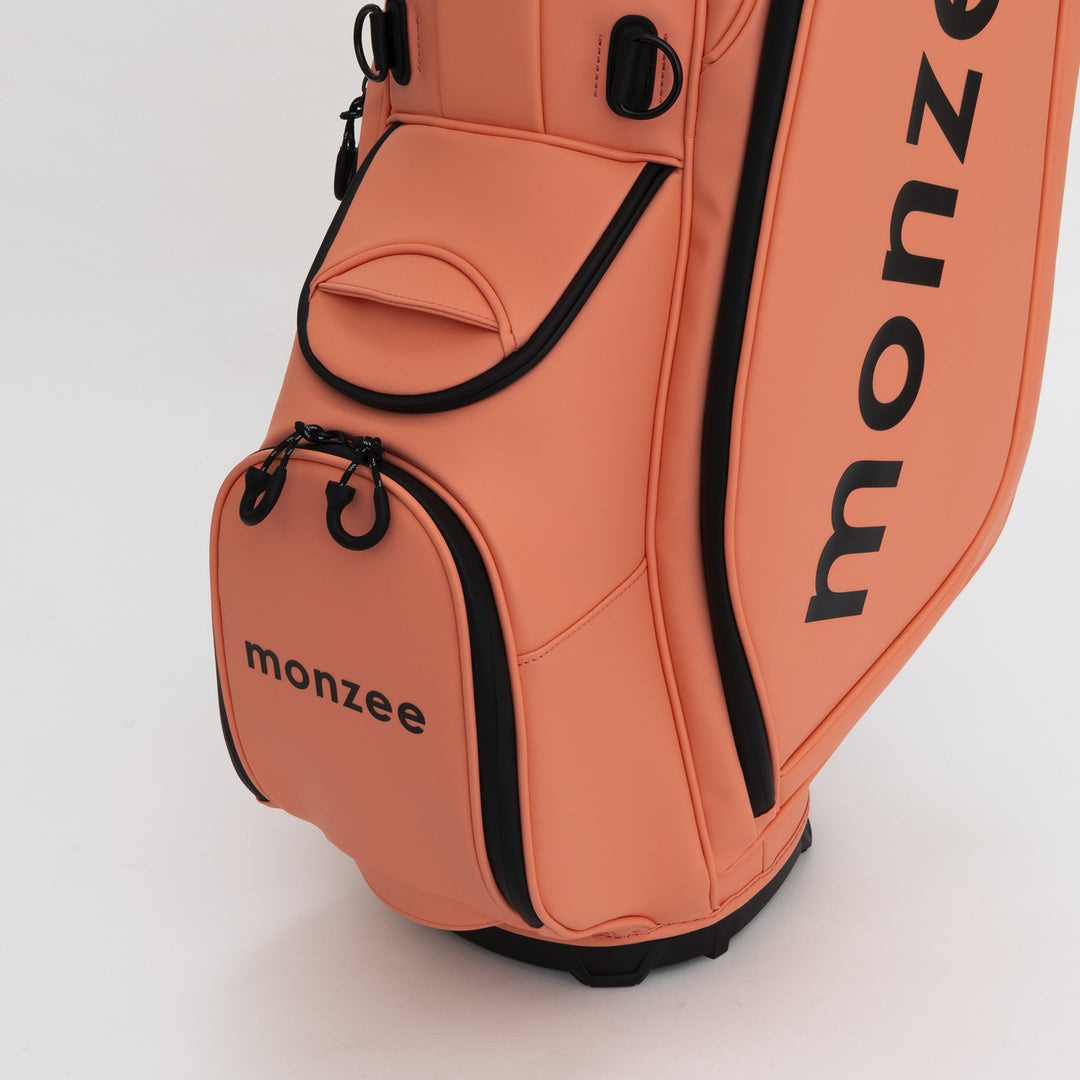 monzee モンジーキャディバッグ新品 ネオンピンク - メルカリ