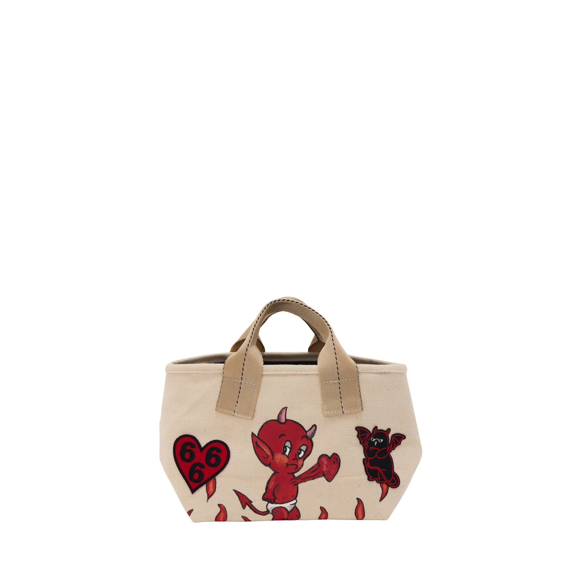 モンジー　monzee トートバッグ IVORY MINI TOTE BAG – monzee