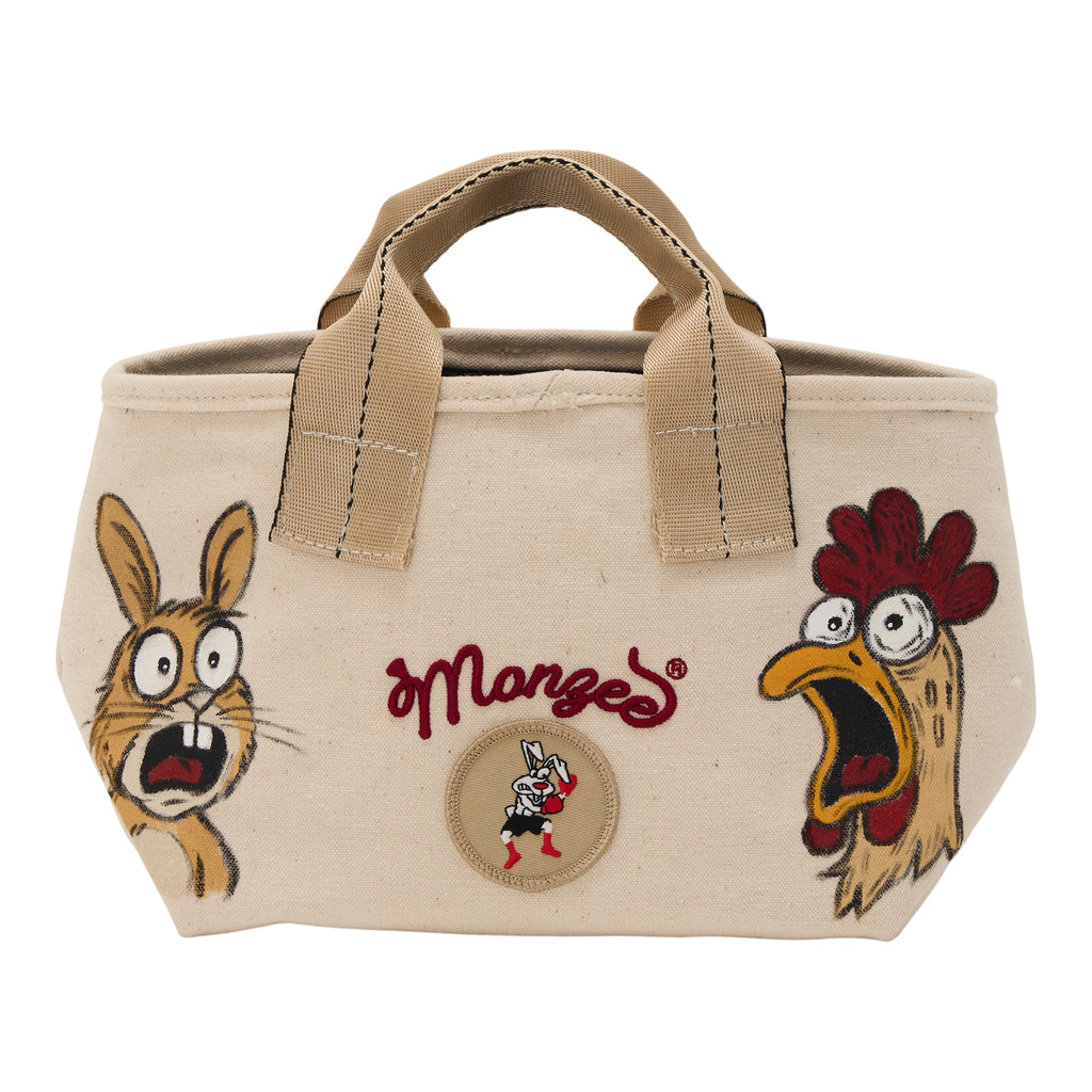 IVORY MINI TOTE BAG