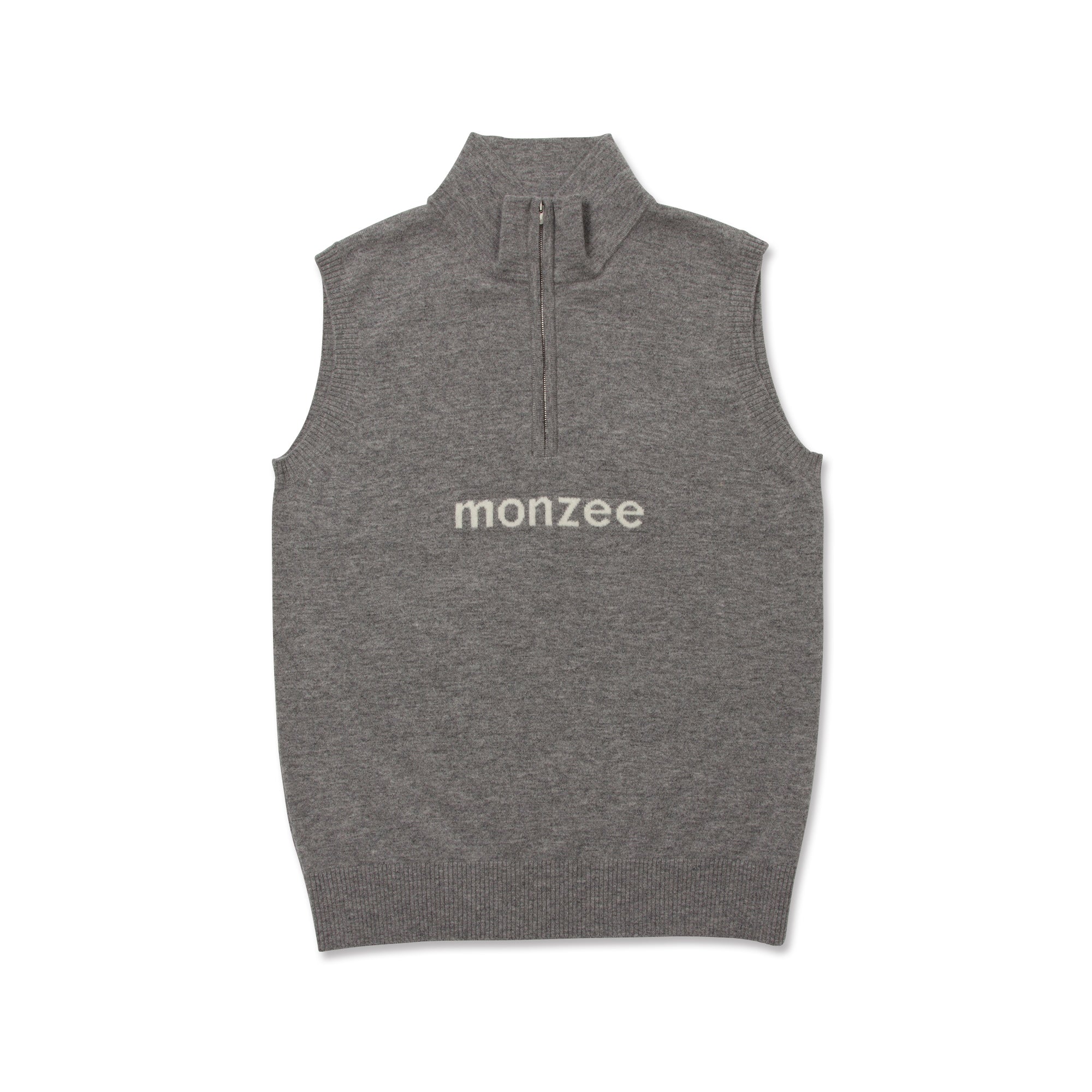 Zip Vest - Grey
