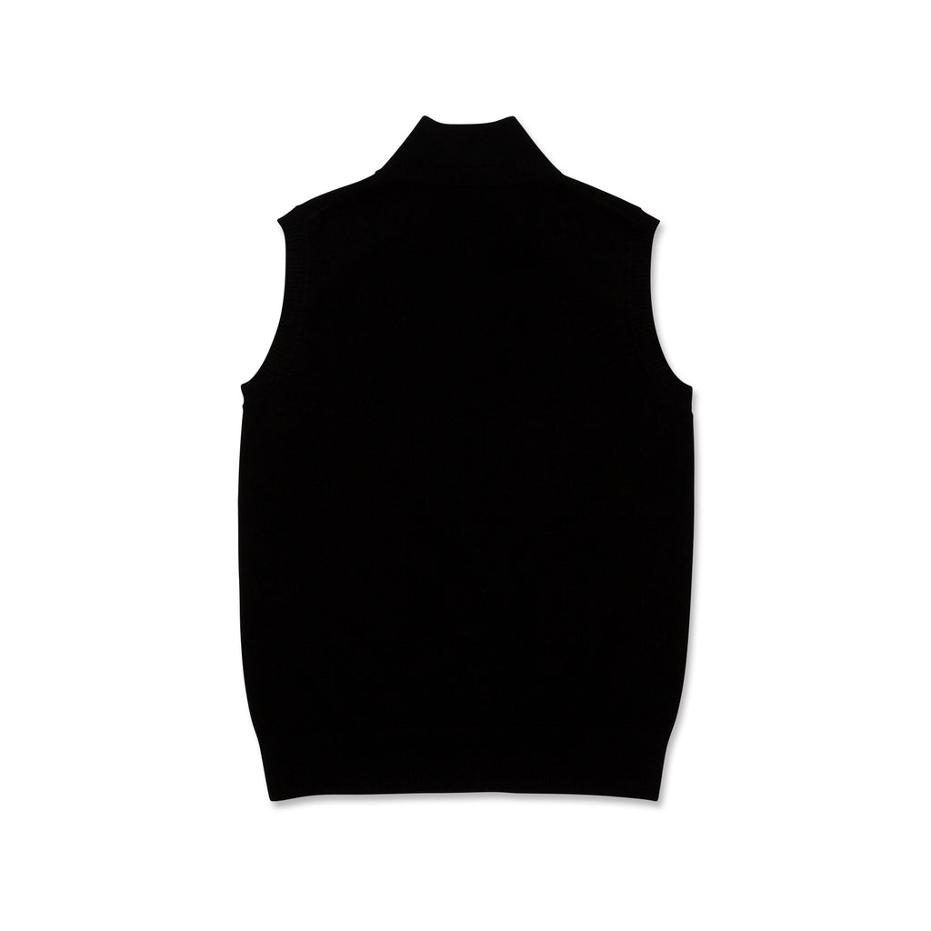 Zip Vest - Black