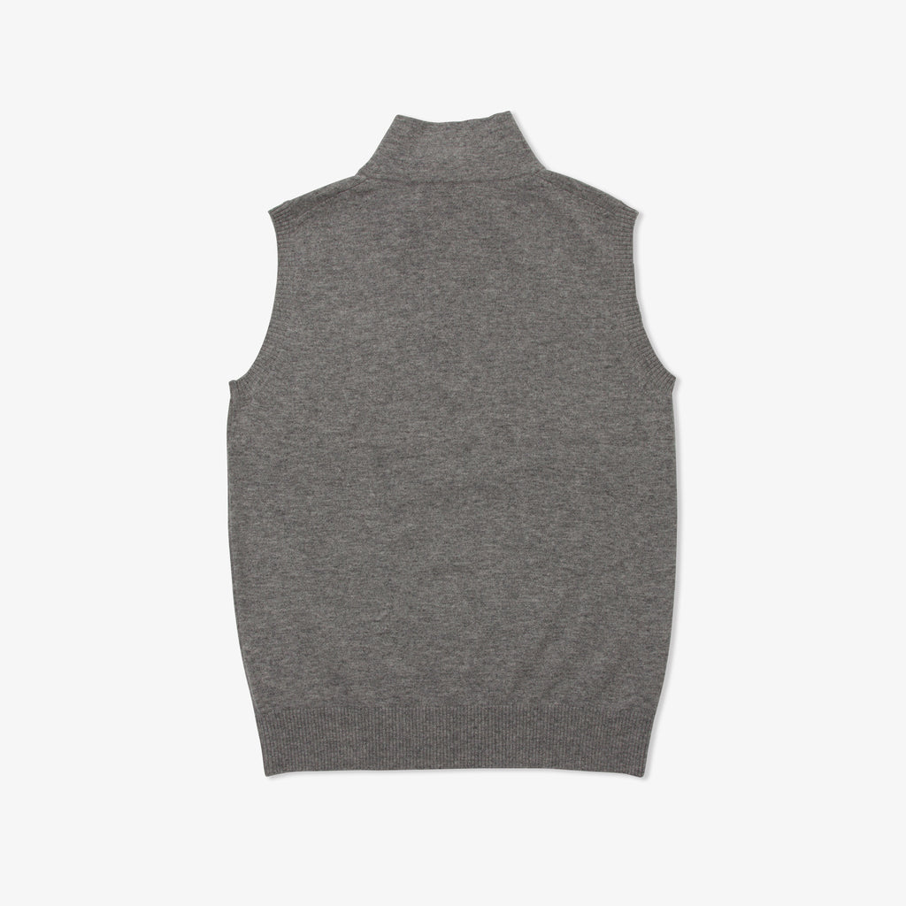 Zip Vest - Grey