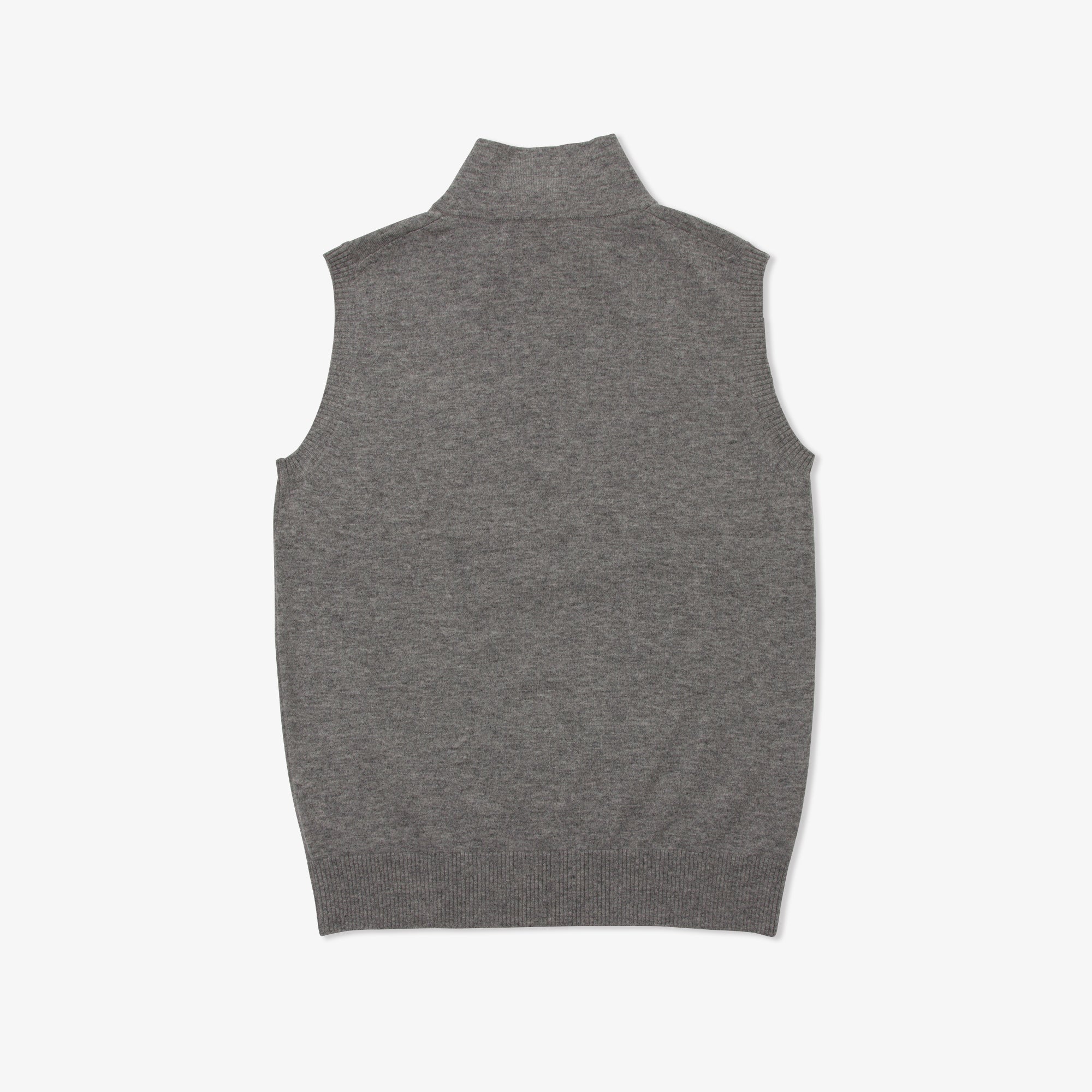 Zip Vest - Grey