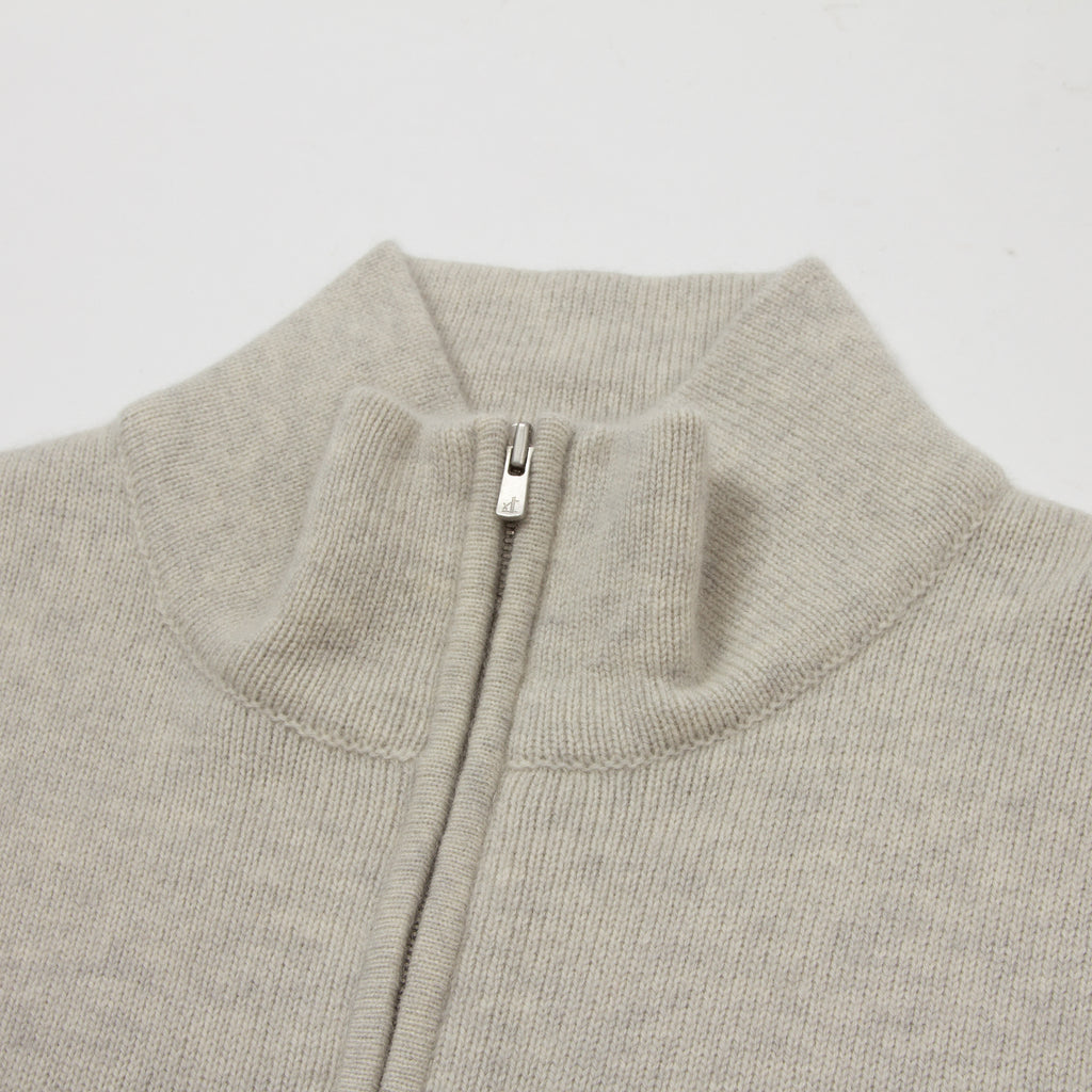 Cashmere mix Half-Zip