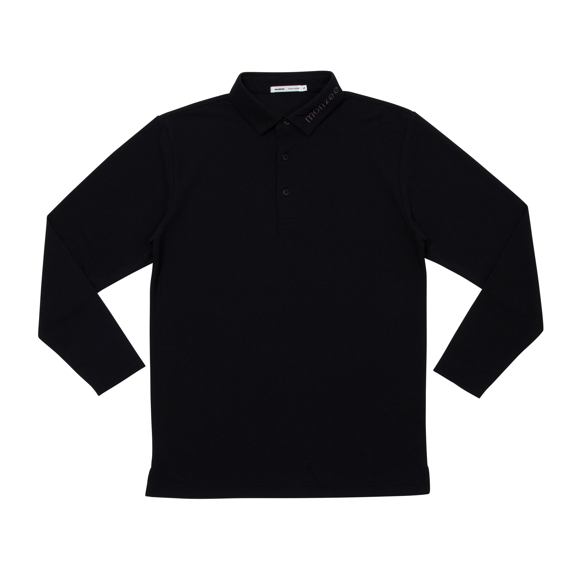 LONG POLO-BLK
