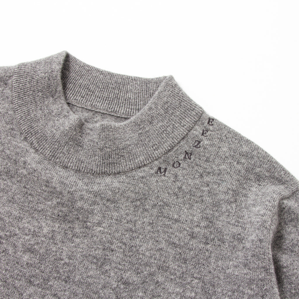 カシミヤ100％モックネック