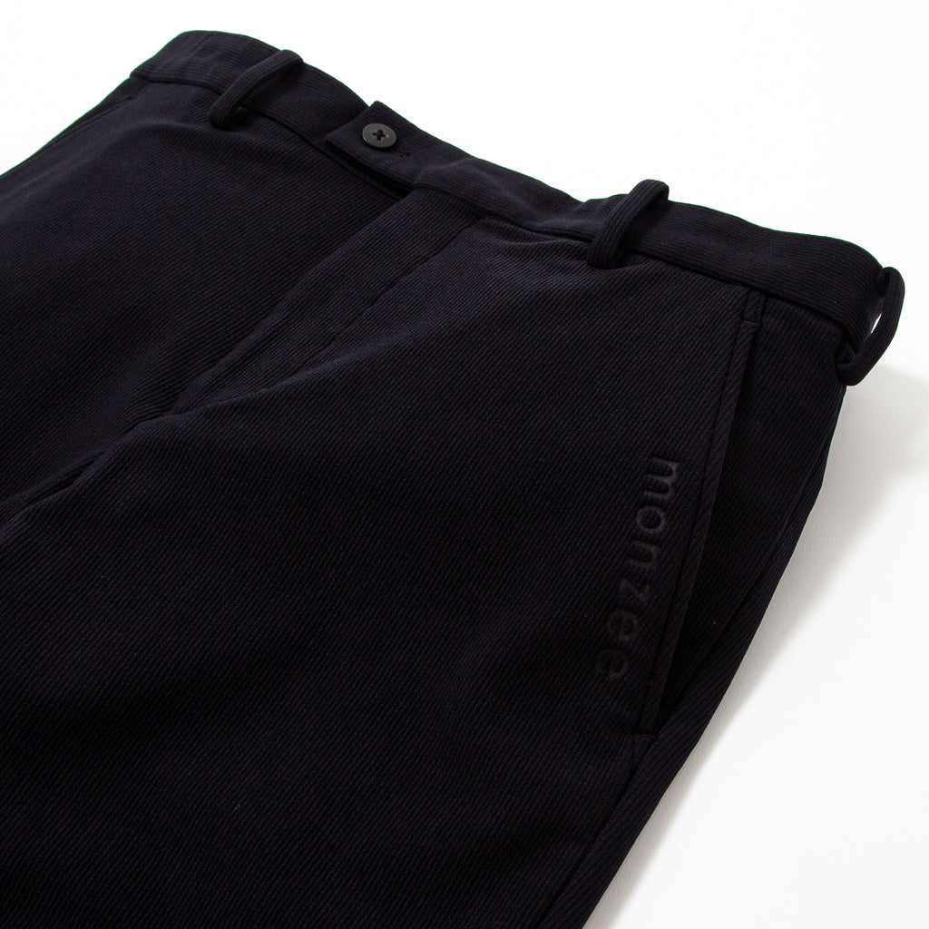 ハイブリッドコーデュロイ-ネイビー