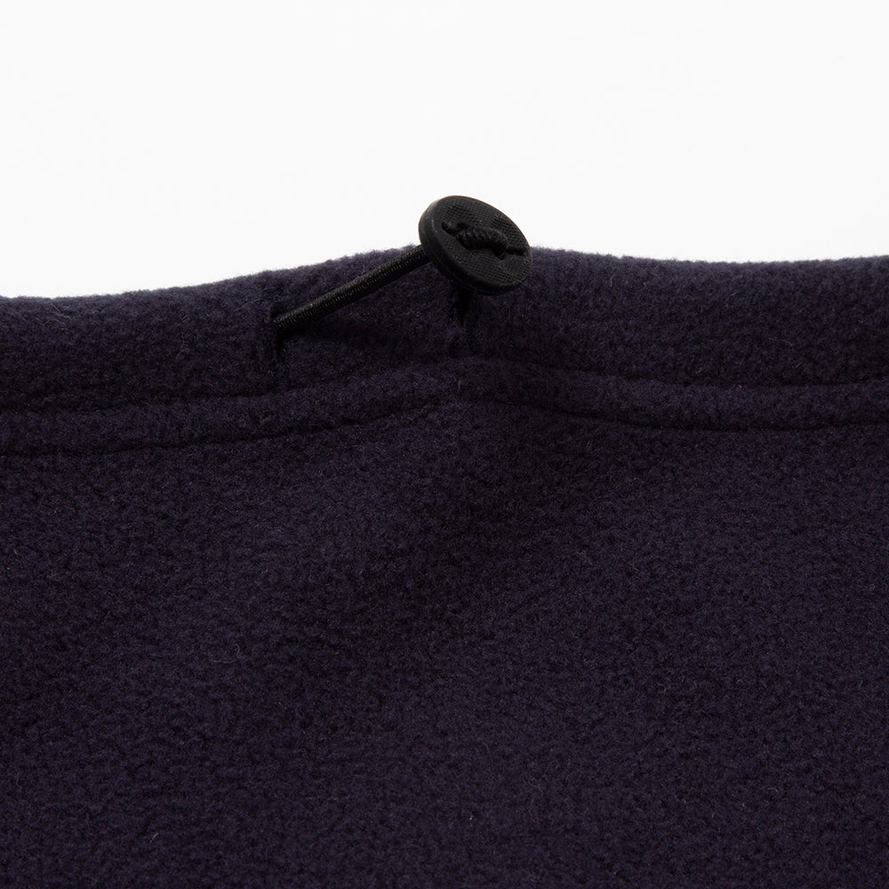フリースネックウォーマー ネイビー