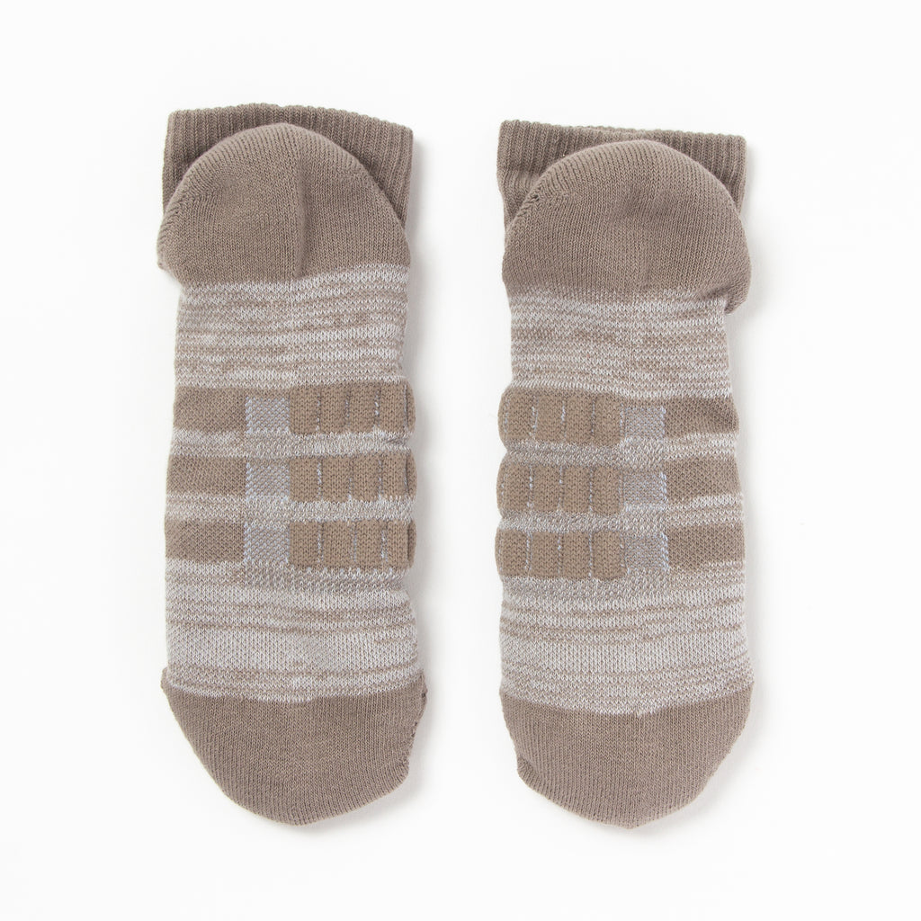 ショートソックス グレー