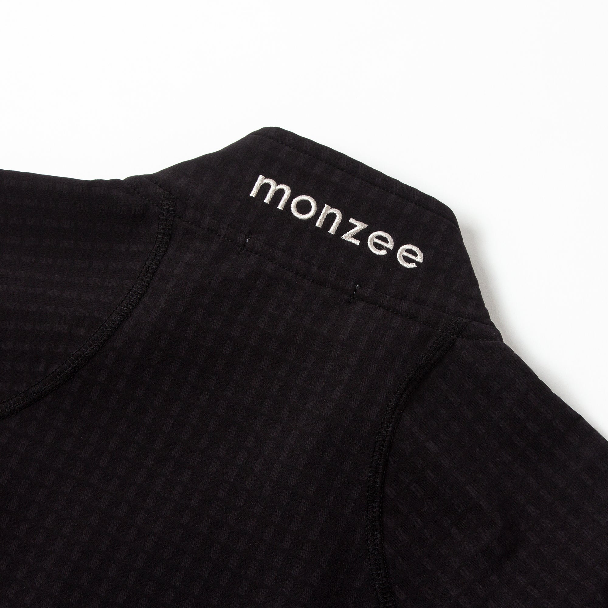 ハーフジップ ストームフリース  -ブラック