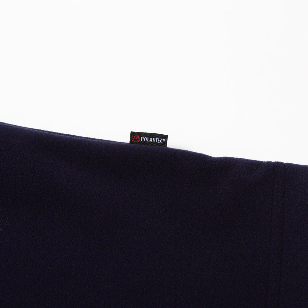 Polartec® フリースポロ - ネイビー