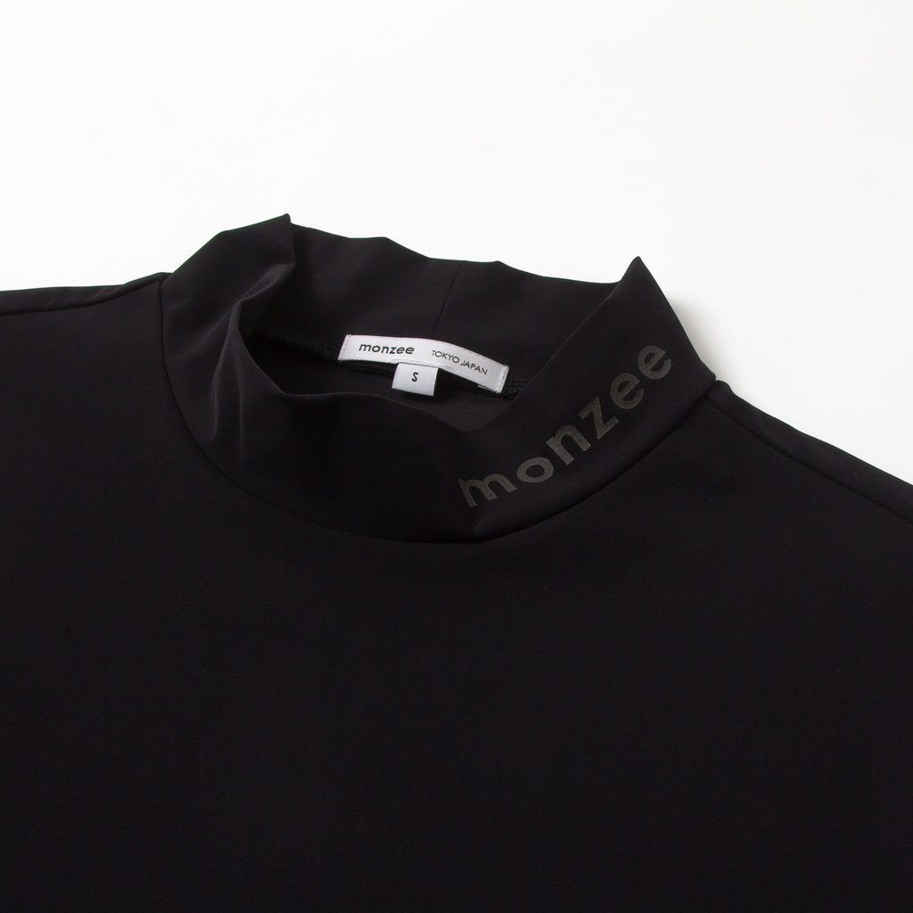 モックネック - ブラック