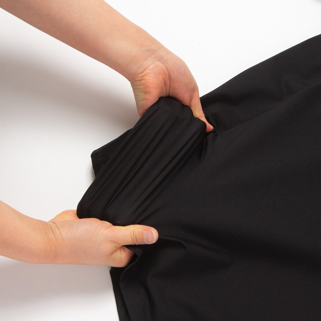 モックネック - ブラック