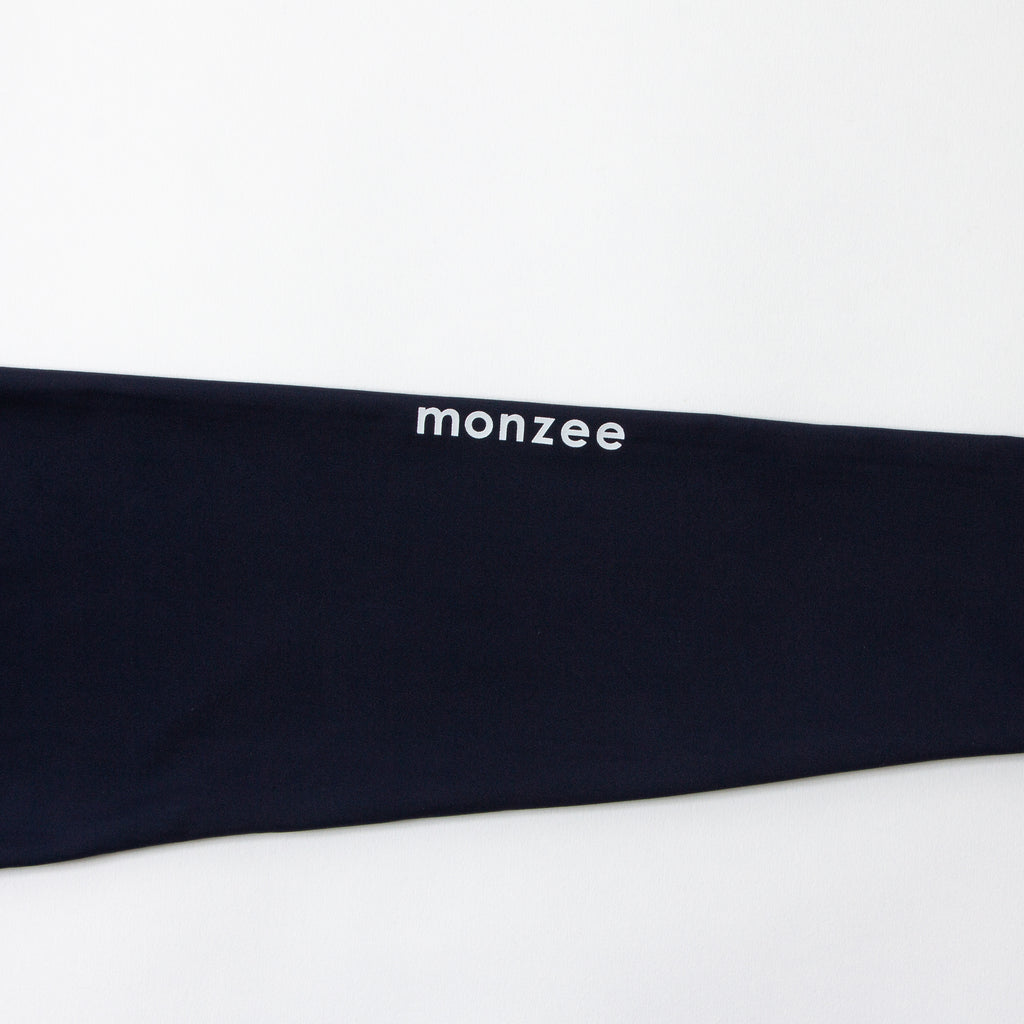 タイトフィットモックネック - ネイビー