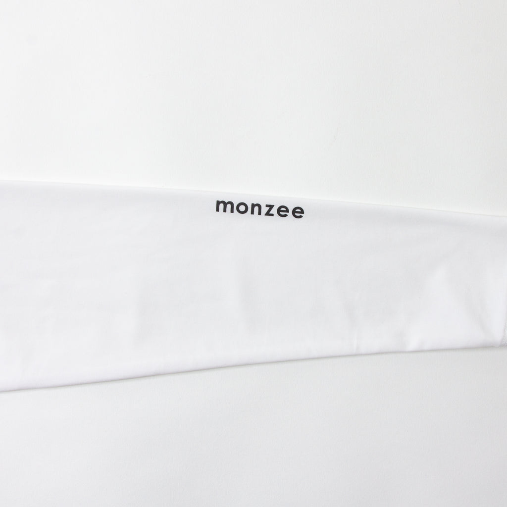 タイトフィットモックネック - ホワイト