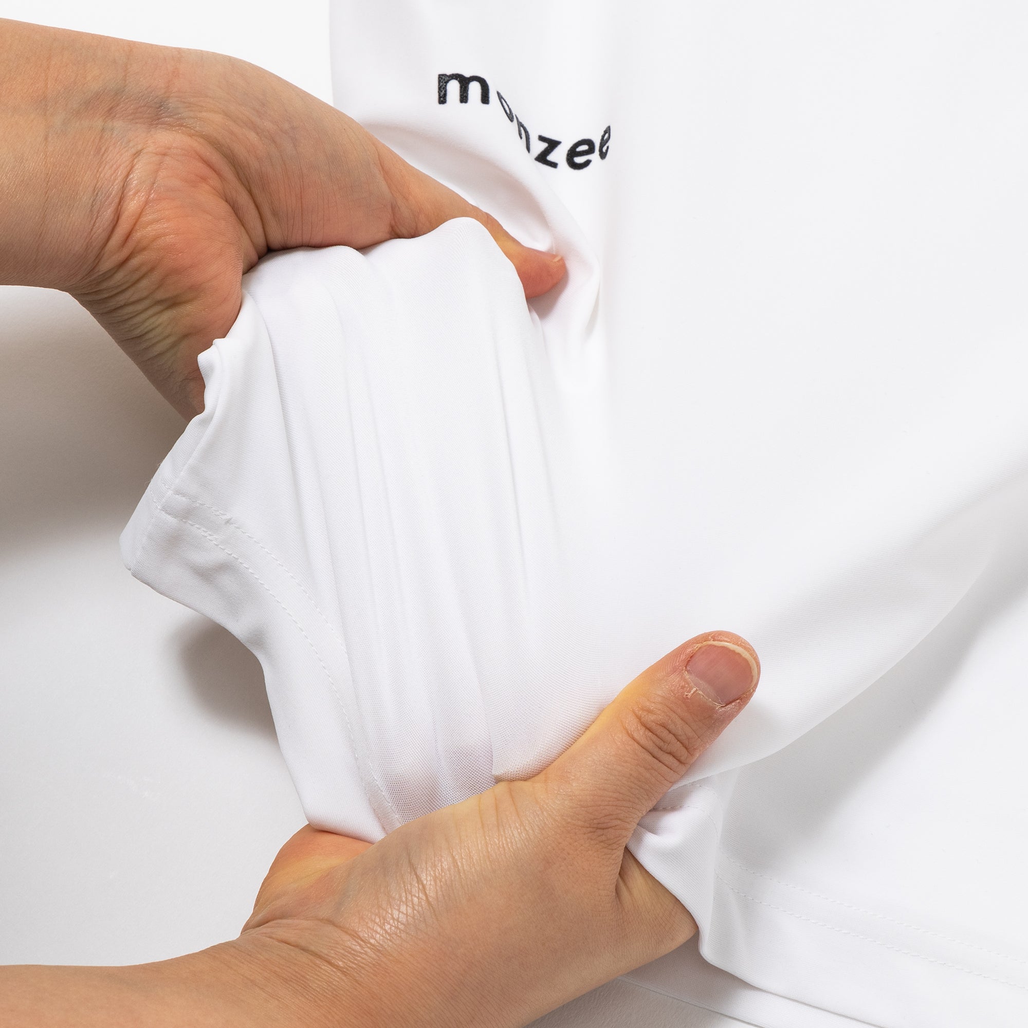 ストレッチモックネック ホワイト