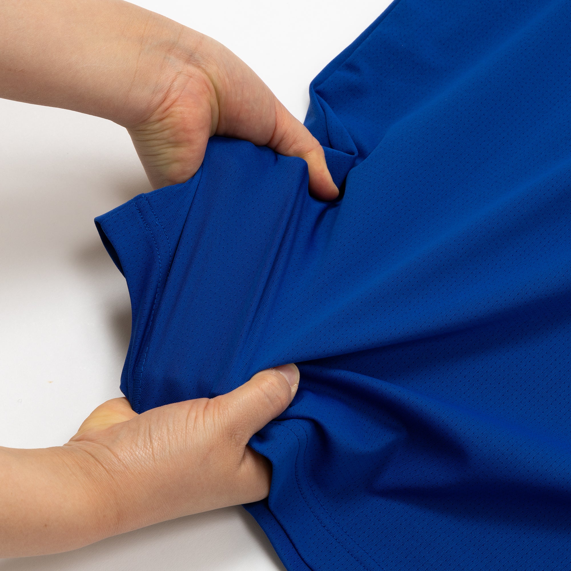 メッシュショートカラー ブルー